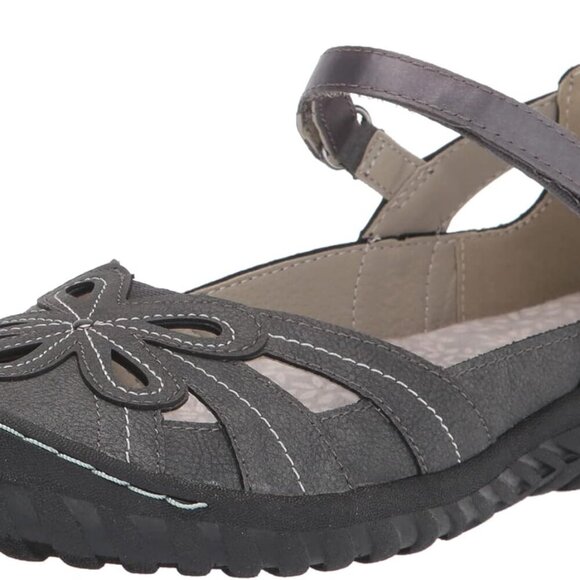 Women's Magnolia Mary Jane Flats Textile Size 9 Comfort Slip-on Support